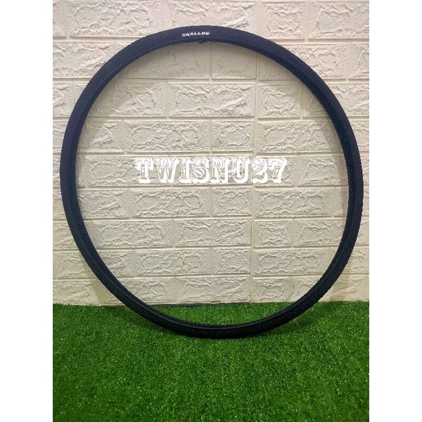 ban luar sepeda balap swallow 700 x 23 C hitam fixie 700x23C roadbike RB 622 hitam kembang halus del