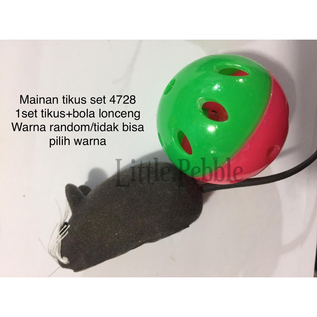 mainan interaktif set kucing tikus 4728