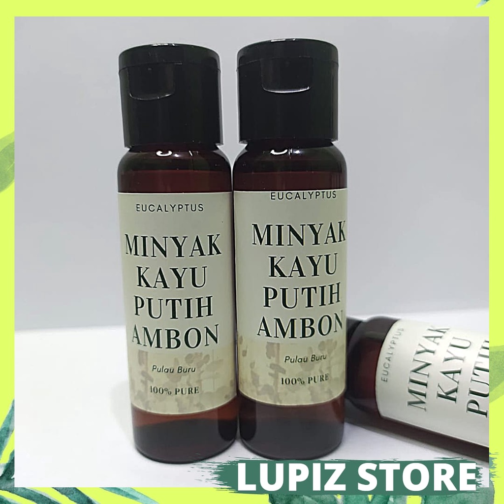 MINYAK KAYU PUTIH EUCALYPTUS OIL ASLI AMBON 30ML FLIPTOP
