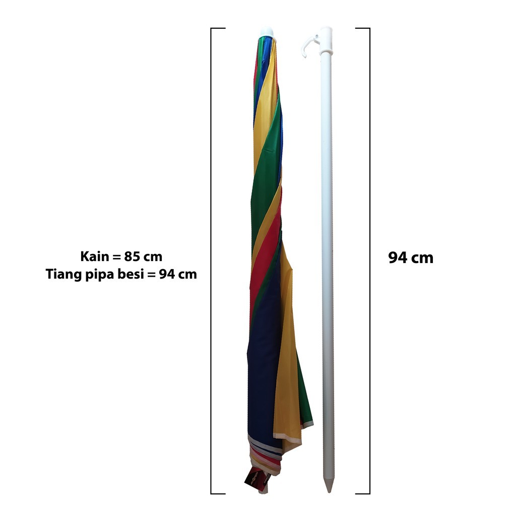 Payung Pantai Murah / Tenda / Taman UK-36 inch = 90 -180cm