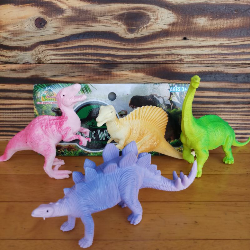mainan dinosaurus besar 4pc