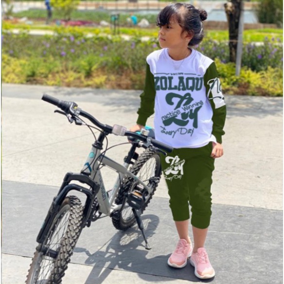 SET SETELAN CELANA ANAK GOWES KID DMR