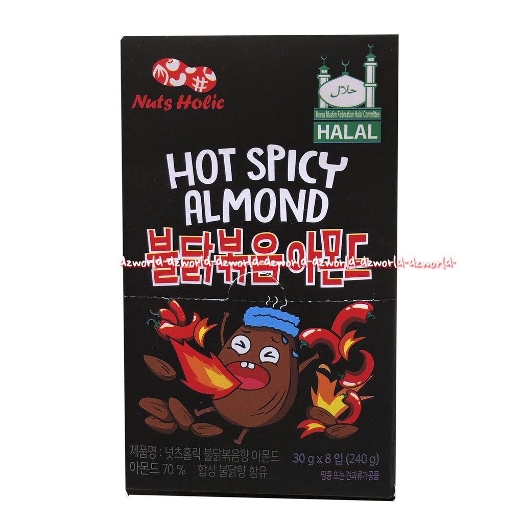 Nuts Holic Honey Butter Almond Kacang Almond Madu 30gr