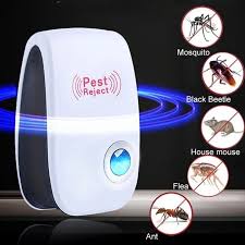 Perangkap Nyamuk Alat Pengusir Serangga Nyamuk Anti Tikus  Kecoa Hama Pest Reject Ultrasonic  Repeller Elektronik