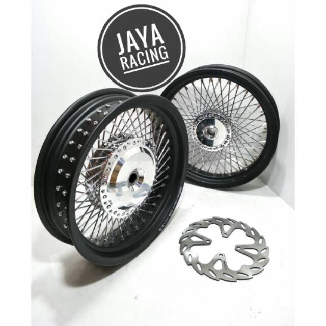 Velg ring 14 Lebar 350 250 Custom Mio Soul - Mio J - Mio smile - Xride Sepaket lngkap siap pakai