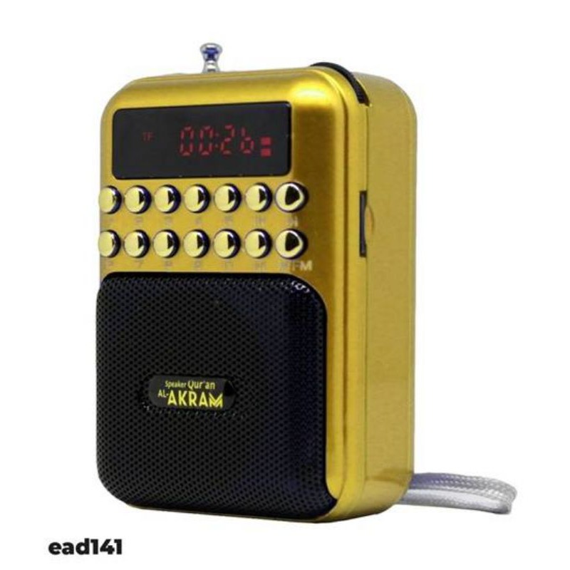 (READY STOCK) SPEAKER QURAN AL AKRAM MINI AUDIO MUROTTAL MUROJAAH AL QURAN