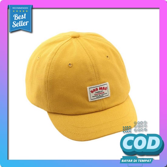 [ProdukQ000S]BerkualitasTopiBaseballCardinalCasualDistroLogoKuningPria&WanitaJlyBaseballCap:BroMacDu