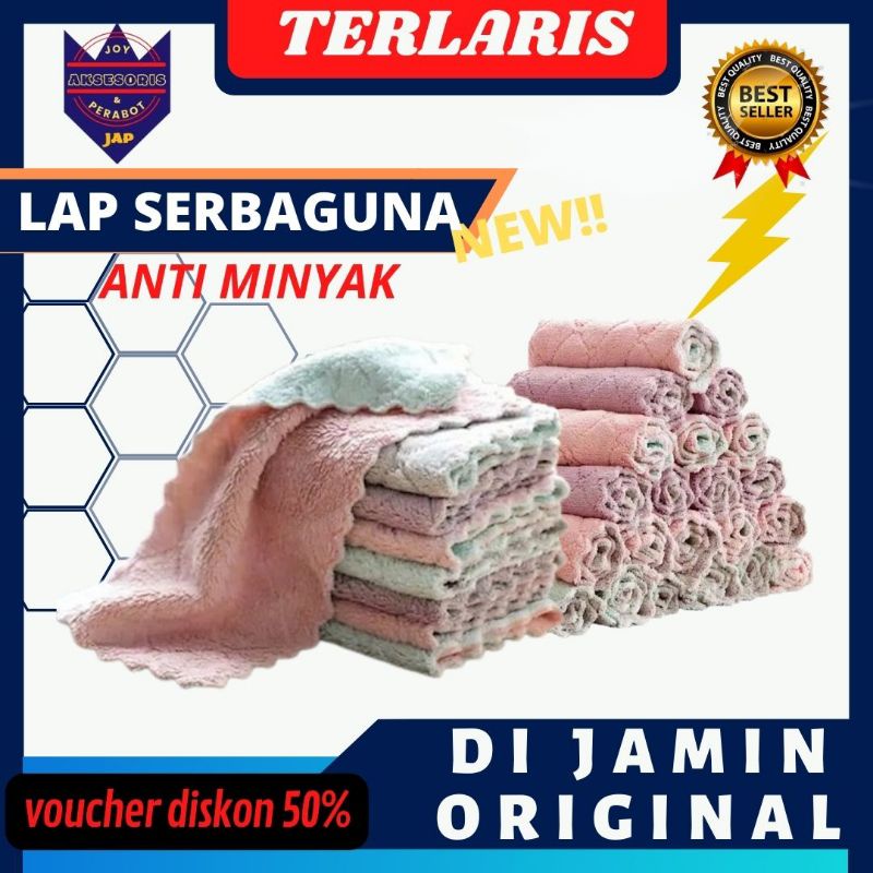 Kain Handuk Pembersih Lap gantung dapur serbaguna serbet furniture mencucuci cuci tangan debu jamur 