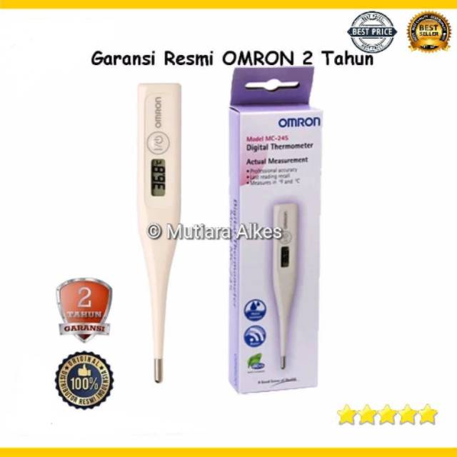 Termometer Digital Omron MC-245 - Thermometer Alat ukur suhu tubuh