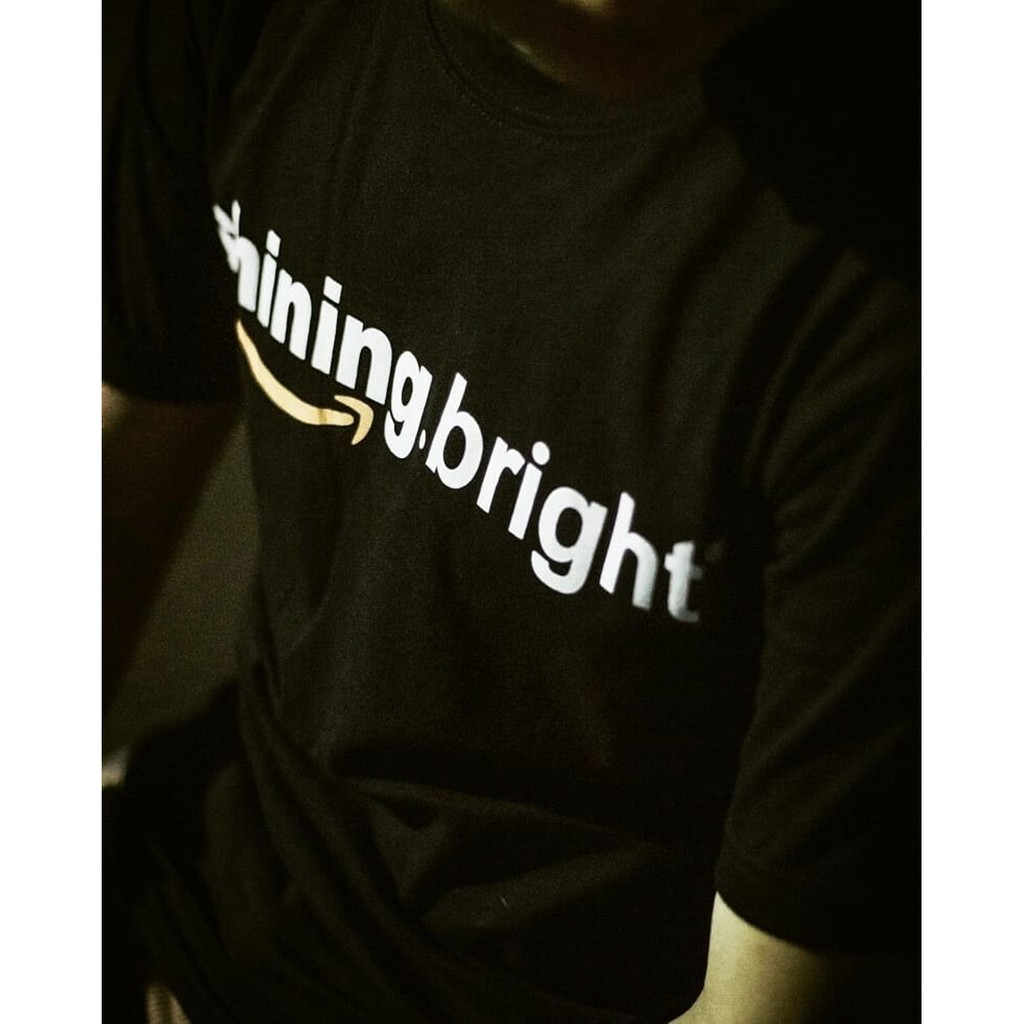 kaos kristen shining bright