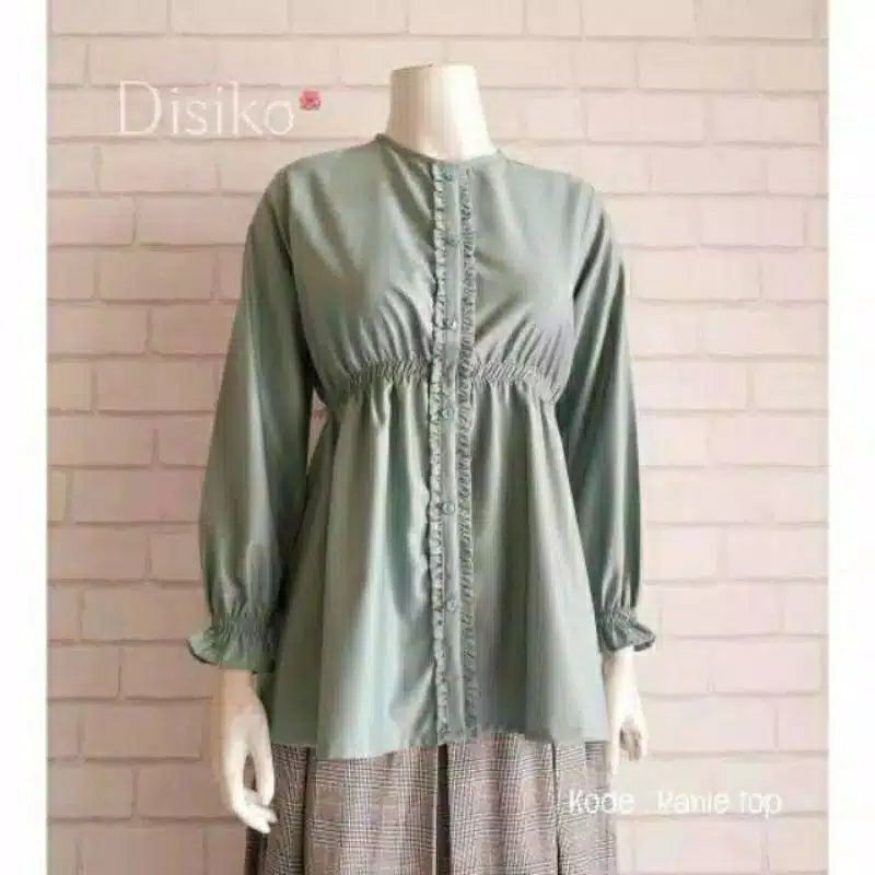 Baju Tunik Terbaru Tunik Kerut Deaain By Disiko Katun Toyobo