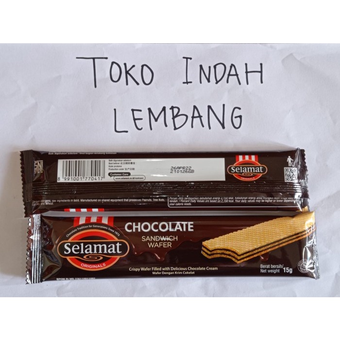 

[PROMO] SELAMAT WAFER 18 GR 'GROSIR'