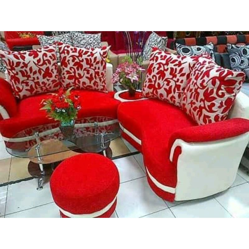 PROMO SET SOFA Minimalis Elegan + Meja Kaca Khusus Surabaya / Sidoarjo