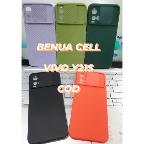 CASE SLIDE VIVO Y21S - CASE SLIDE PLUS PELINDUNG KAMERA VIVO Y21S - BDC