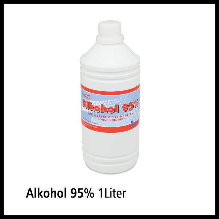 Alkohol 95% 1 Liter Onemed / Alkohol Onemed 95% Kemasan 1 Liter / Onemed Alkohol 95%