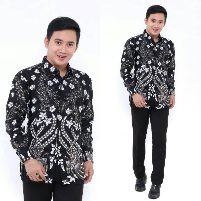 Kemeja Batik Lengan Panjang