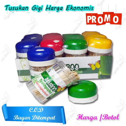 1 Botol Tusukan /dongkrak Gigi tusukan Buah serbaguna harga ekonomis-Vega5us Store(COD)