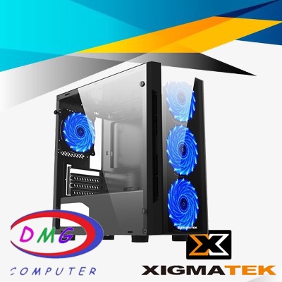 Casing Xigmatek Scorpio II - Tempered Glass m-ATX Gaming Case