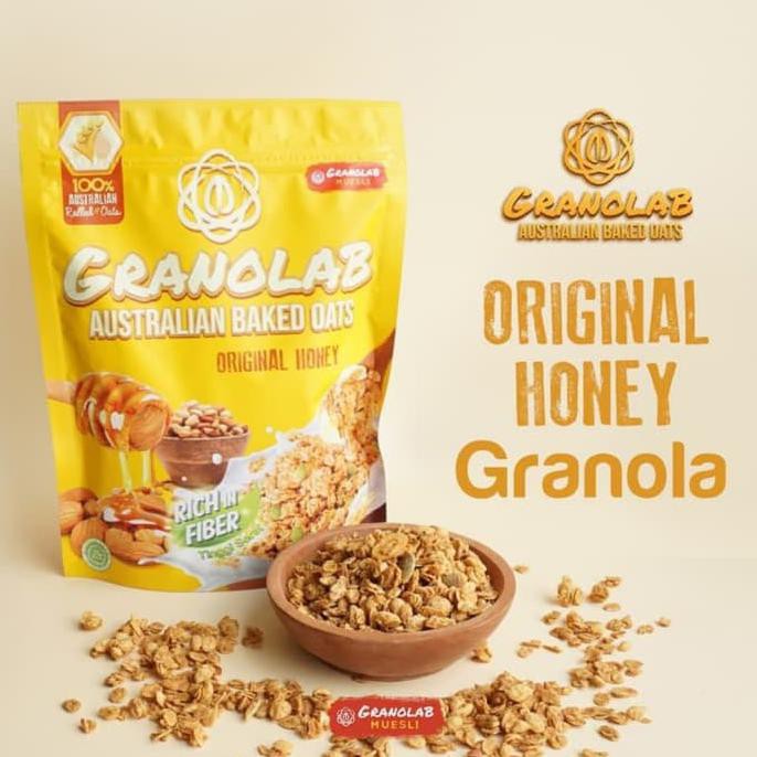 

GRANOLA BY GRANOLAB AUSTRALIAN BAKED OATS 210GR - ORIGINAL HONEY