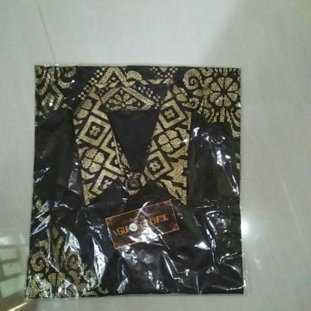 Bswart Batik Hrb026 Kenongo Hem Pendek Padi Pekalongan M L Xl Batik Pria Murah Modern Grosir
