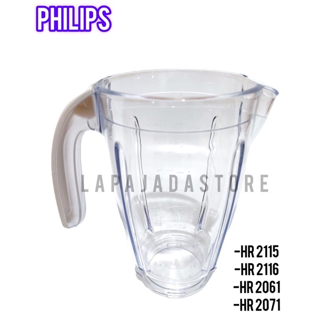 GELAS JUS BLENDER PHILIPS HR 2061 2115 2116 2071 MIKA