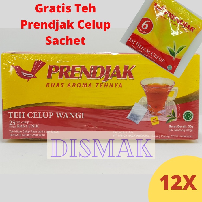 

TEH-DAUN- TEH CELUP PRENDJAK 12 PCS -DAUN-TEH.