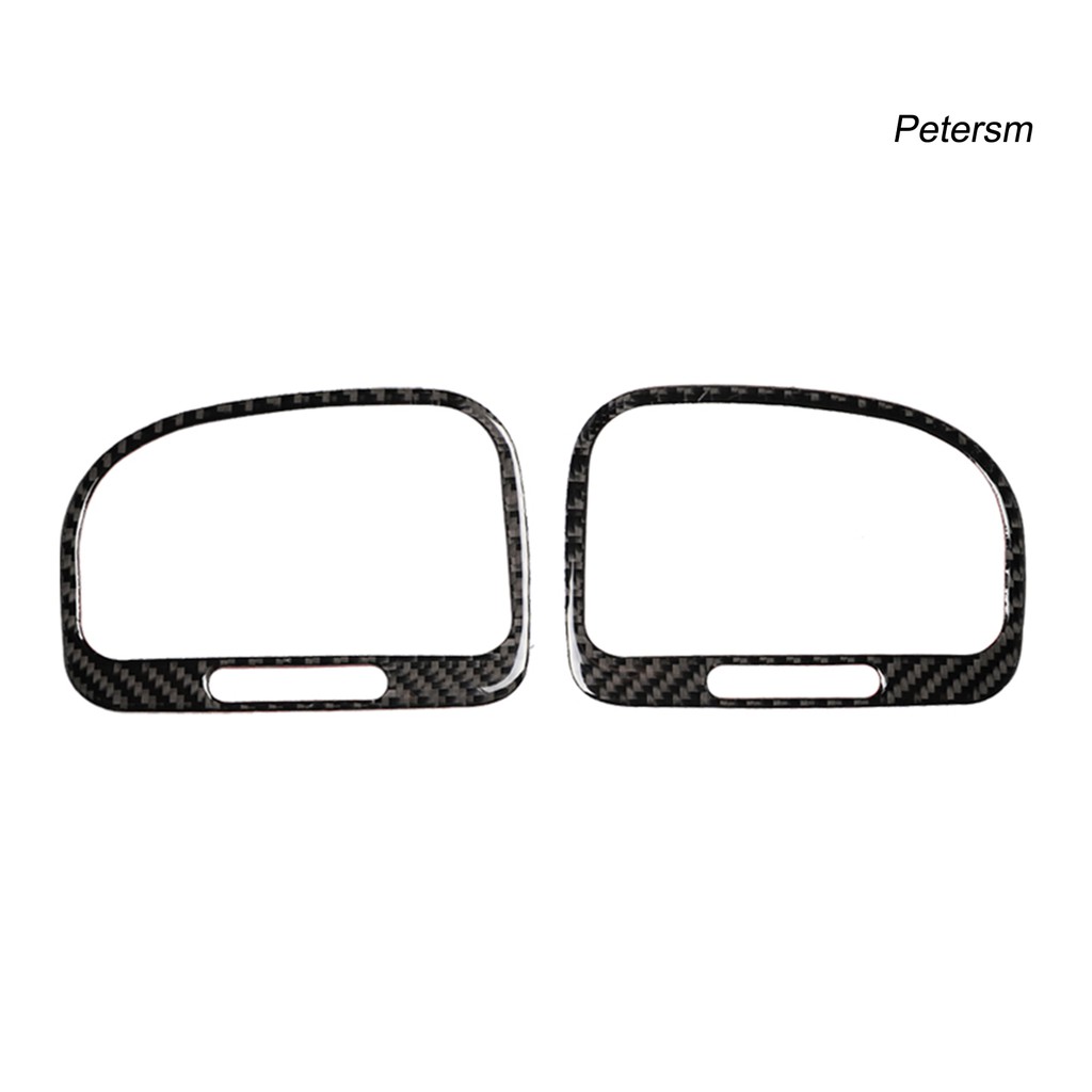 S2Jx 2pcs Stiker Ventilasi Udara Mobil Bahan Carbon Fiber Untuk Vw Golf 6 R Mk6 08-12