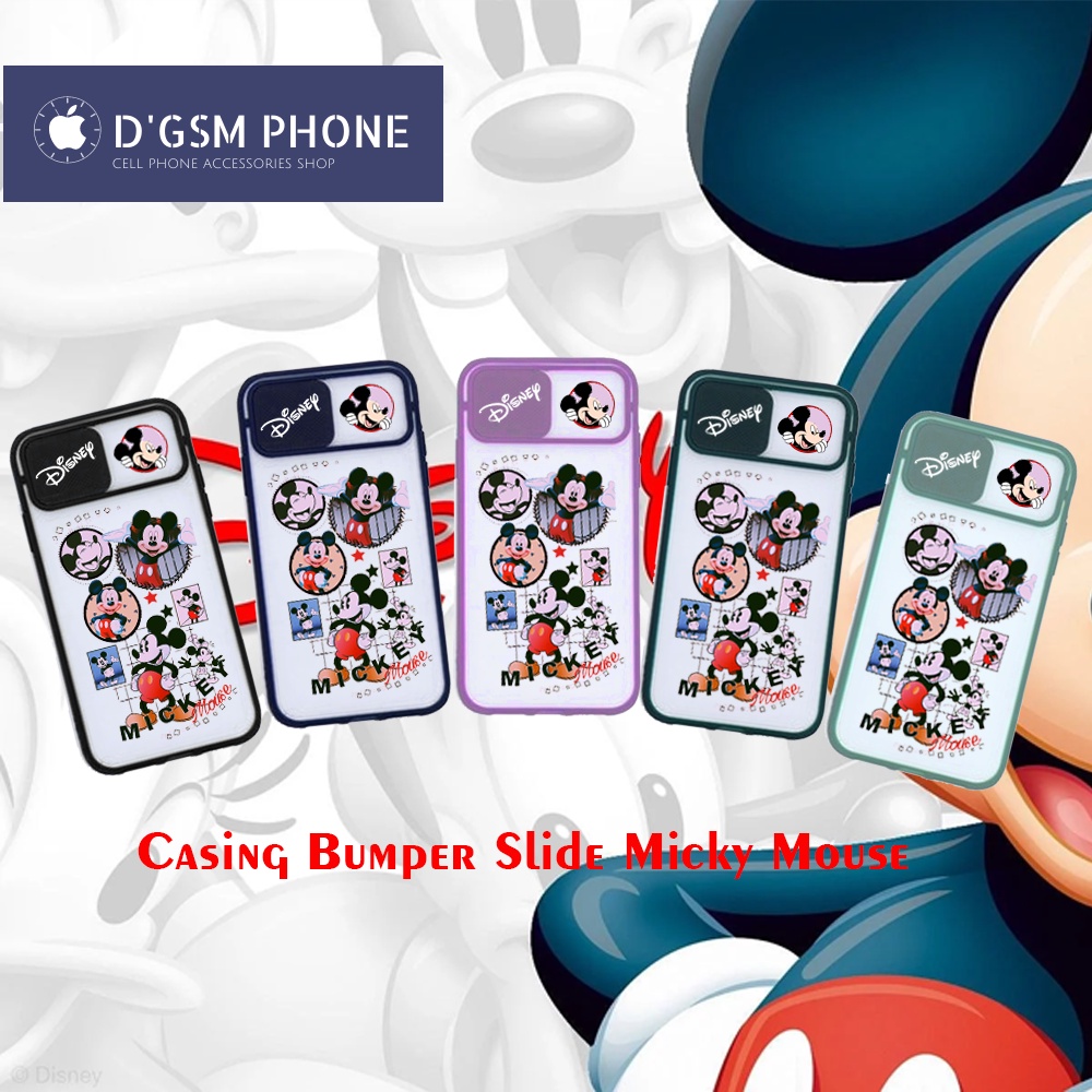 CASE CASING SLIDE DISNEY XIAOMI REDMI NOTE 4 / 4X / NOTE 5A / NOTE 7 / NOTE 8 / NOTE 8 PRO / NOTE 9 