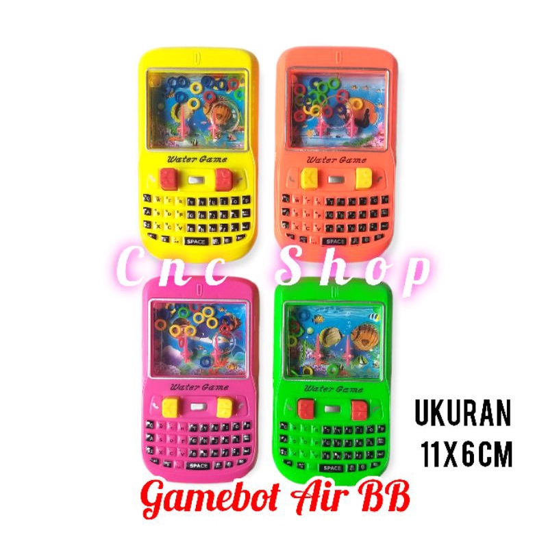 Mainan Gamebot Gimbot Air HP Pencet Ring Air Jadul Murah