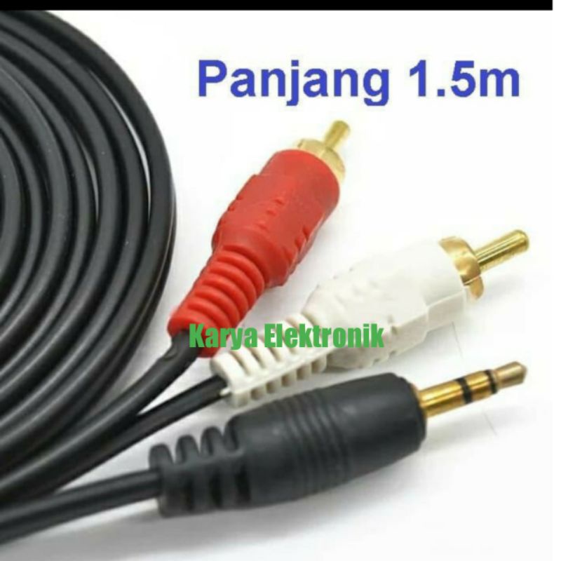 KABEL RCA KE 3.5MM KABEL RCA