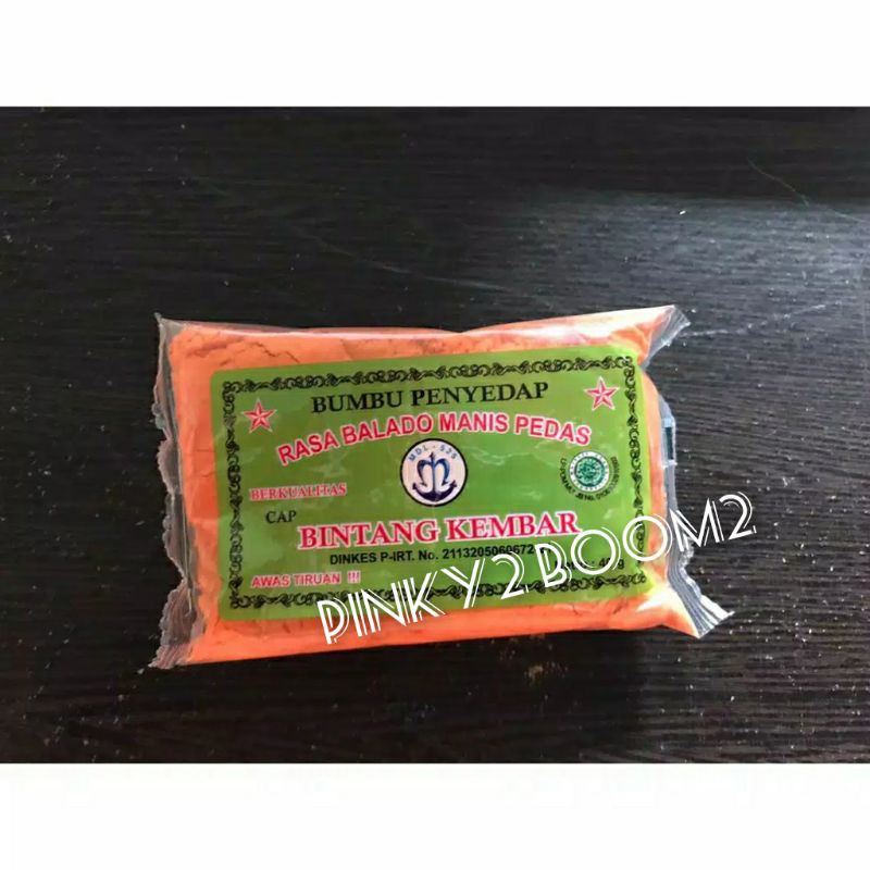 40g Bintang Kembar Balado Manis Pedas Bumbu Tabur 40 g