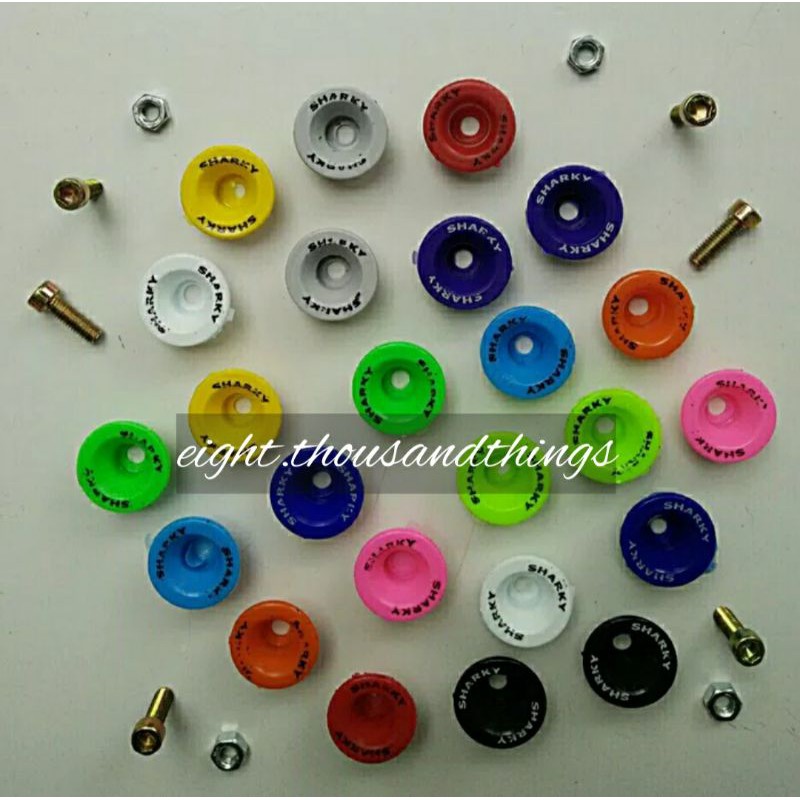 Monel Bulat Sharky + Baut Mur isi 1pcs BAUT UNTUK MOTOR