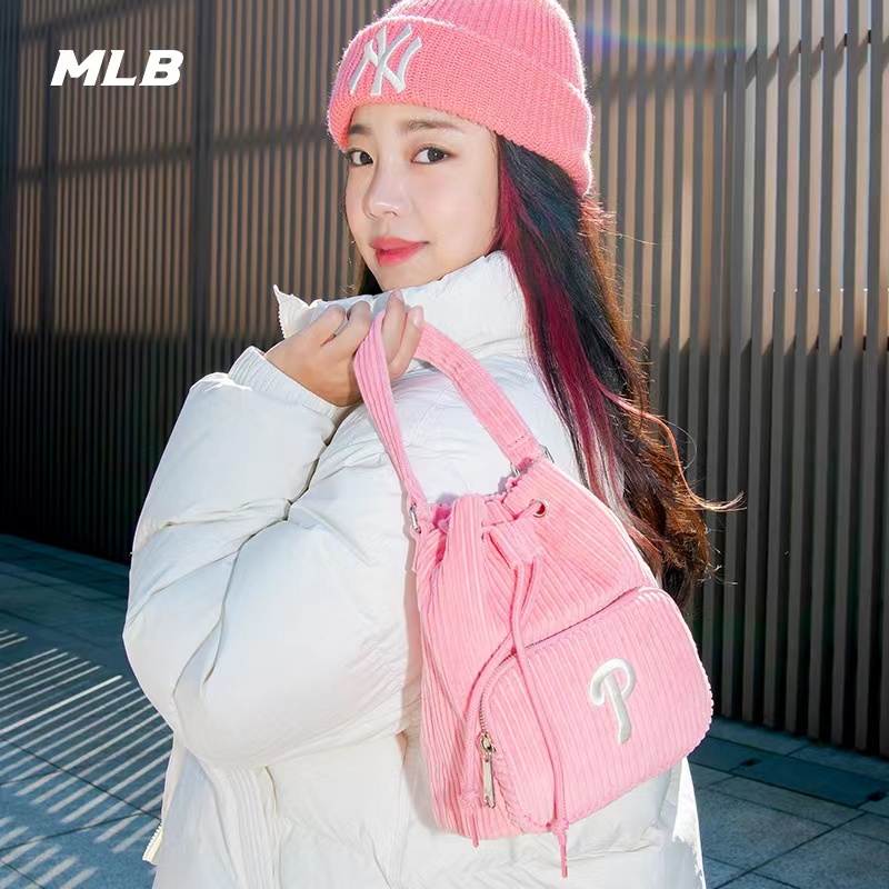 TAS MLB BUCKET CORDUROY SLING BAG - MLB004