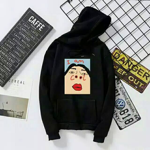 SWEATER &quot;I AM COOL&quot; FIT TO L