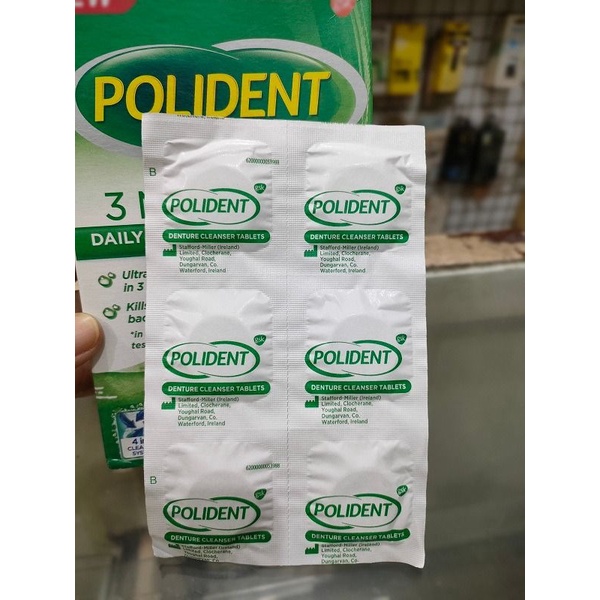 Polident Denture Cleanser - Pembersih Gigi Palsu