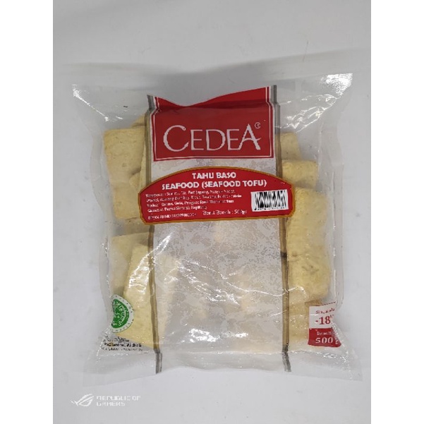 

Cedea Tahu Bakso Seafood 500gr