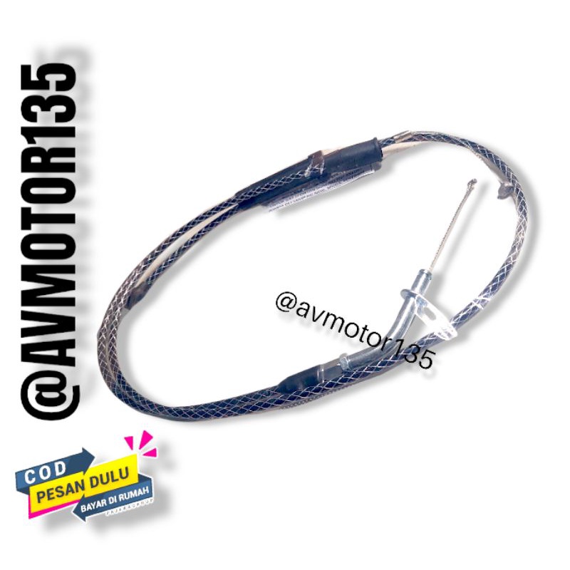 kabel gas spontan rx king karbon 2 cabang