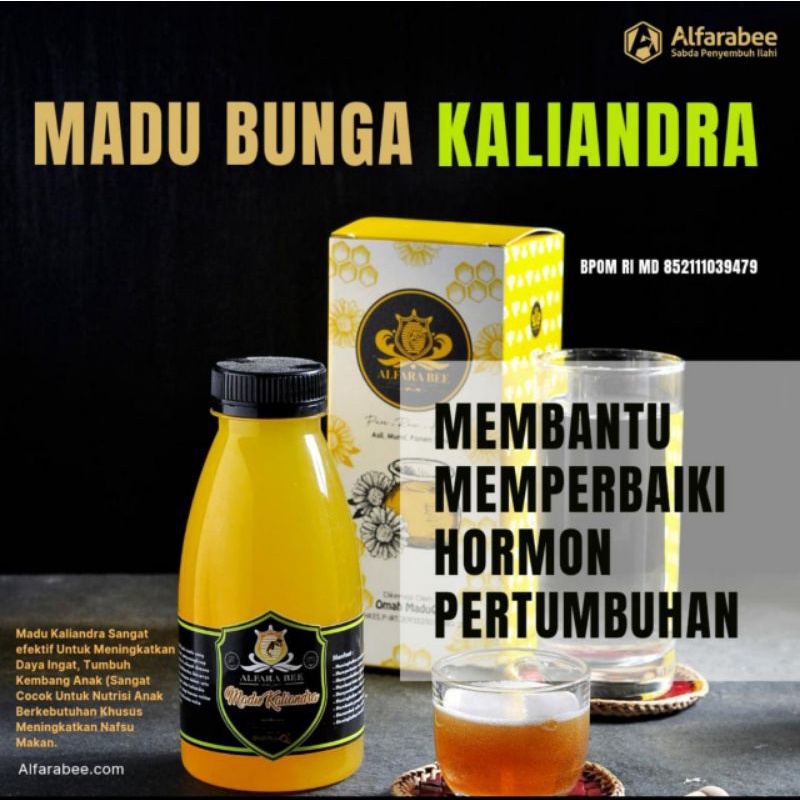 

madu murni bunga kaliandra dari Alfara bee