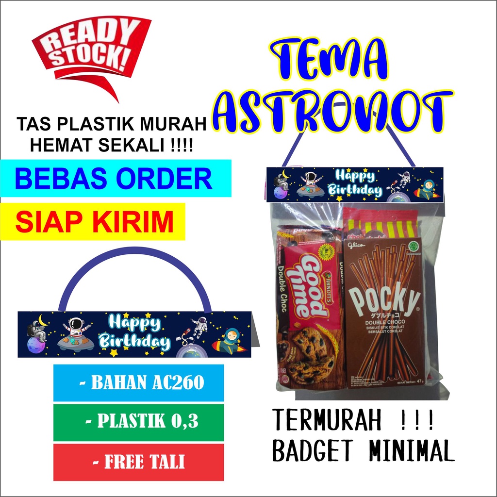 

[COD ] TAS ULTAH TERLARIS ULANG TAHUN READY STOK SOUVENIR ULTAH