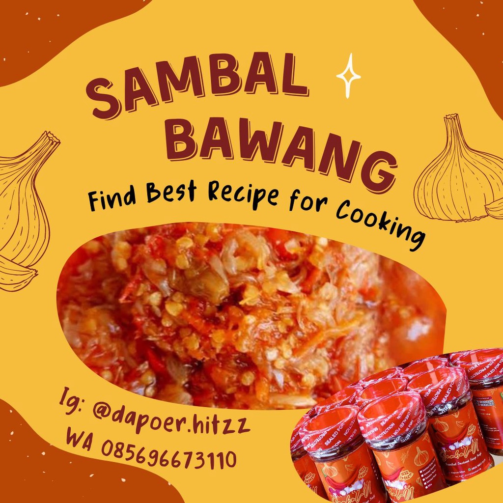 

Sambal Bawang SUPER PEDAZZ