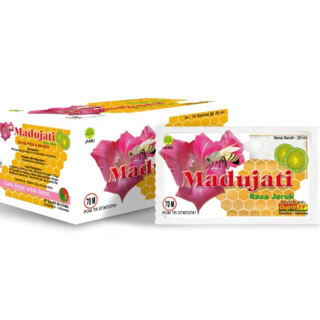 

Madu Jati Gujati 59 (1 Box Isi 10 Sachet)