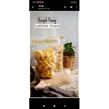 

Fadhilah snack keripik pisang