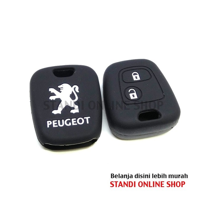 Kondom Kunci Silikon Remote Keyshirt Peugeot 107 207 307 407 106 206