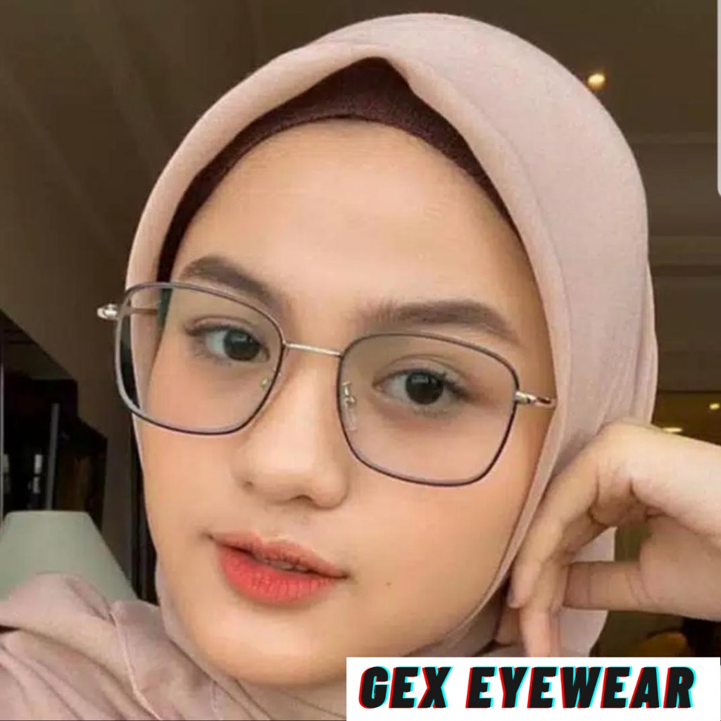 KACAMATA WANITA DR 6639 TRENDY | KACAMATA PAKET LENSA PHOTOCROMIC BLUE RAY POTOCROMIC FOTOCROMIK 575
