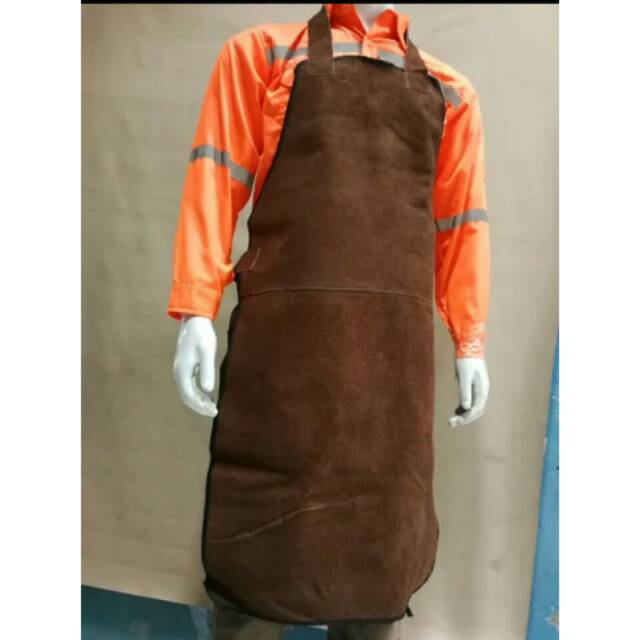 APRON DADA KULIT UKURAN 55 X 85 CM