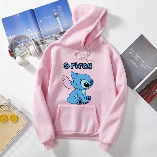 SWEATER STITCH/SWEATER WANITA BAHAN BABYTERRY FIT L