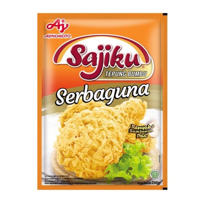 

Tepung bumbu serbaguna Sajiku 240 gr