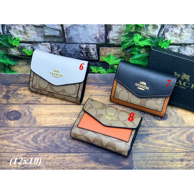 Dompet Coach Kartu Tutup Amplop Wanita Import