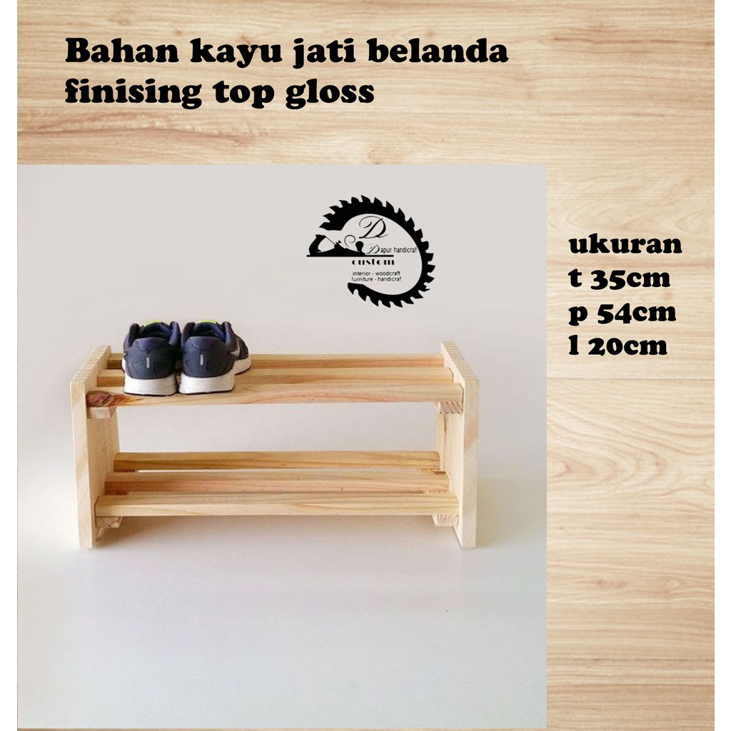 Jual Rak Sepatu Kayu Rak Sandal Minimalis Kayu Rak Kayu Untuk