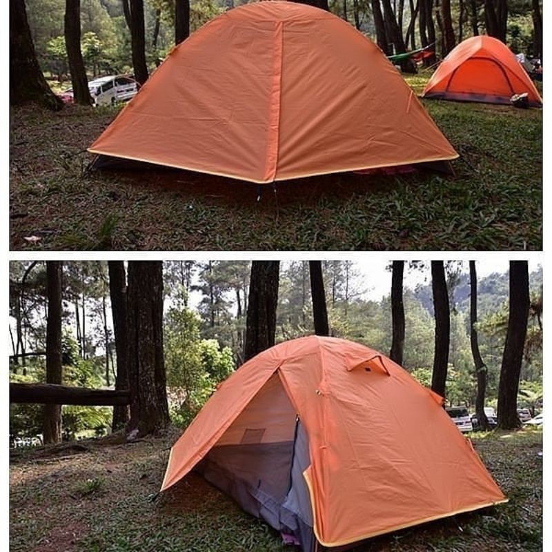 Tenda Compass Alloy/ Tenda Kompas Alumunium kapasitas 2-3 orang